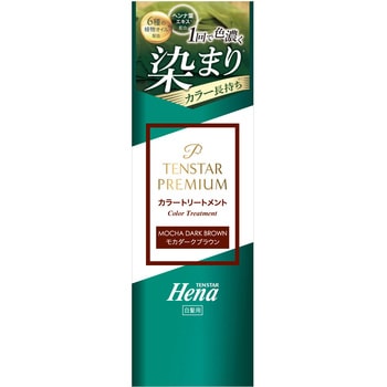テンスター ヘナプレミアムカラートリートメント モカダークブラウン 三宝商事
