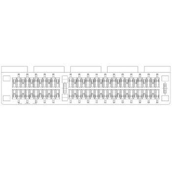 10018784 Amphenol ICC 1mmピッチ 64極 垂直 オス カードエッジコネクタ 1袋 10個入 AMPHENOL