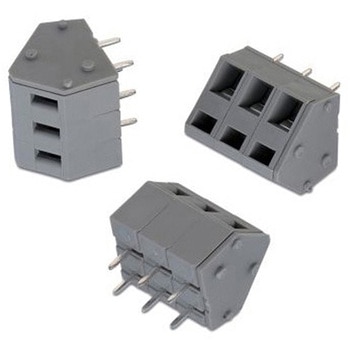 基板用端子台 413Bシリーズ 5mmピッチ 1列 5極 グレー 1袋 2個入 WURTH ELEKTRONIK
