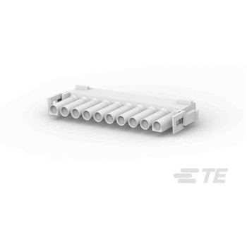 基板用コネクタハウジング 10極 ピッチ：6.35mm 1列 1袋 500個入 TE CONNECTIVITY