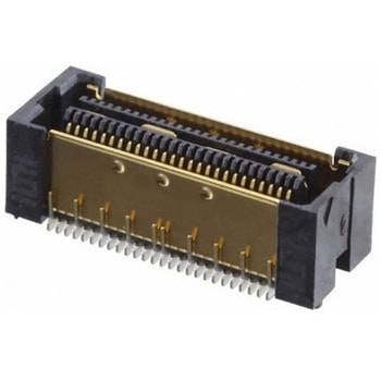 基板接続用ソケット 32 極 0.635mm 2 列 スルーホール SAMTEC