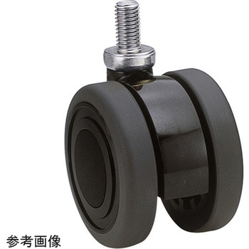 双輪キャスター Φ75 自在 ネジ式 TEシリーズ 東海キャスター