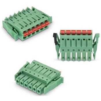基板用端子台 3041シリーズ 3.5mmピッチ 1列 3極 緑 WURTH ELEKTRONIK