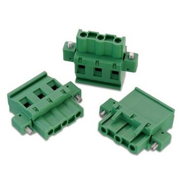 基板用端子台 3454シリーズ 7.62mmピッチ 1列 4極 緑 - WURTH ELEKTRONIK