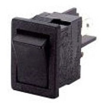 ロッカースイッチ 単極単投 SPST イルミネーション：なし カットアウト幅：12.9mm 1箱 1000個入 BULGIN