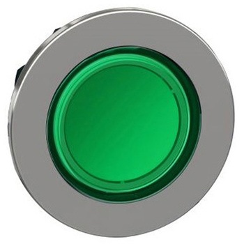 押ボタンヘッド ZB4 モーメンタリ 緑 シュナイダーエレクトリック