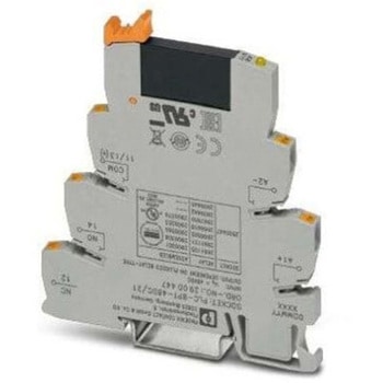 ソリッドステートリレー 最大負荷電流：48 V dc 最大負荷電圧：48 V dc DINレール 1袋 10個入 - フエニックス・コンタクト