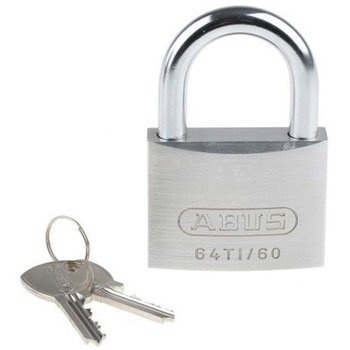 Abus 耐候性南京錠 パドロック タイタリウム グレイ ABUS
