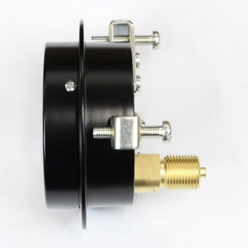 普通形圧力計(Φ75)埋込形D枠(取付金具)耐振用 AC15-131シリーズ 長野計器