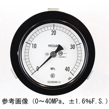 普通形圧力計(Φ75)埋込形D枠(取付金具) AC15-173シリーズ 長野計器