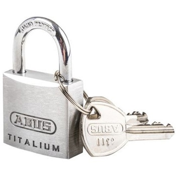 Abus 耐候性南京錠 パドロック タイタリウム グレイ ABUS