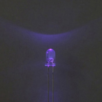 Φ5mm 紫外線LED(UV-LED)10個入 OSVシリーズ OPTO SUPPLY