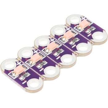 LilyPad LED Pink 5pcs SPARKFUN