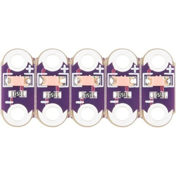 LilyPad LED Pink 5pcs SPARKFUN