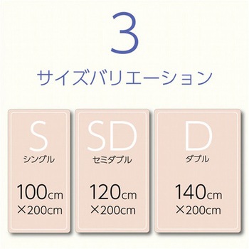 寝具 オールシーズン 快適睡眠 ベッドパッド 洗濯機OK イケヒコ・コーポレーション