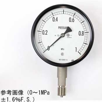 密閉型圧力計(100Φ)立形A枠 蒸気用 BE10-133シリーズ 長野計器