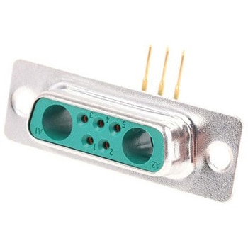D-subコネクタ 2 電源 / 同軸 、5 信号 極 メス スルーホール FCT - A MOLEX COMPANY