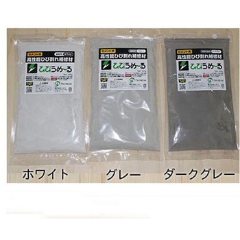 500g コンクリートひび割れ補修材 ダークグレー エスコ