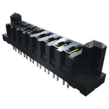 基板接続用ソケット 4極 6.35mm 1列 1セット 40個入 - SAMTEC