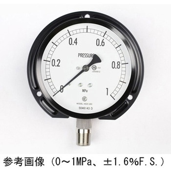 普通形圧力計(Φ100)立形B枠 AE20-283シリーズ 長野計器