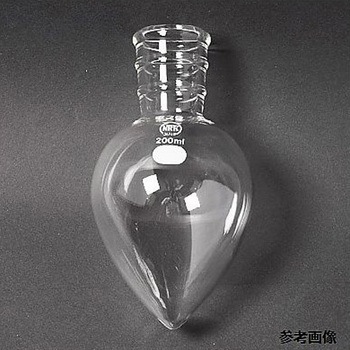 ナシ形フラスコ 白 027シリーズ 日本理化学器械(NRK)