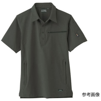 半袖シャツ アーミーグリーン 2222-62シリーズ ジーベック
