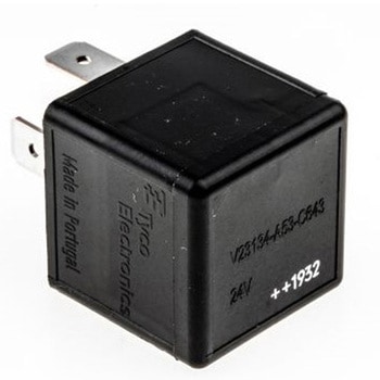 車載リレー 24V dc 1c接点 プラグイン タイプ - TE CONNECTIVITY
