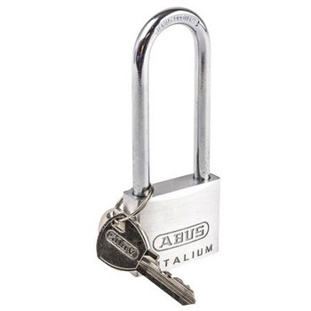 Abus 耐候性南京錠 パドロック タイタリウム グレイ ABUS