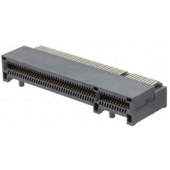 PCIE 1mmピッチ 164極 1列 垂直 SMT メス カードエッジコネクタ SAMTEC