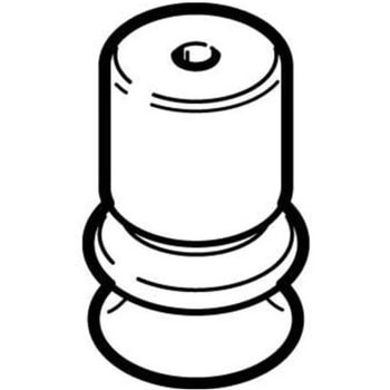 真空パッド ベローズ 20mm PUR Festo