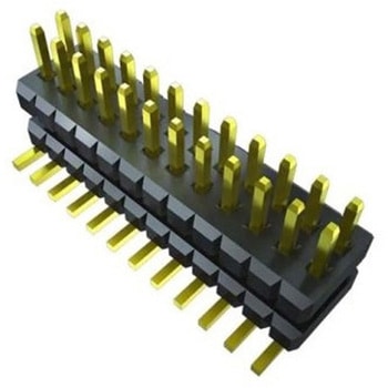 クランプ金具 14 極 1mm 2 列 表面実装 1セット 600個入 SAMTEC