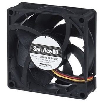 軸流ファン 電源電圧：12 V dc dc 120 x 120 x 25mm 山洋電気