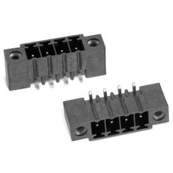 基板用端子台 7013シリーズ 3.81mmピッチ 1列 4極 黒 1袋 2個入 WURTH ELEKTRONIK