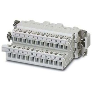ヘビーデューティパワーコネクタ 24極 16A 500 V 1袋 5個入 フエニックス・コンタクト