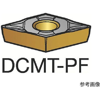コロターン107 旋削用ポジチップ 1セット(10個入) DCMT11T304PFシリーズ サンドビック