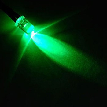 20cm線付LED Φ5mm アズワン