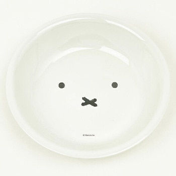 メラミン子供食器 ミッフィーフェイス 深皿 関東プラスチック工業