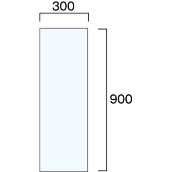 VASK用透明アクリル板1.5mm厚 300×900mm 常磐精工