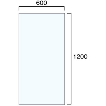 VASK用透明アクリル板1.5mm厚 600×1200mm 常磐精工