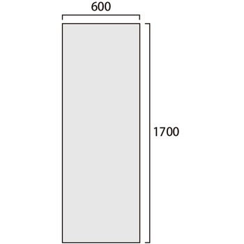 VASK用ホワイトボード3mm厚 600×1700 常磐精工