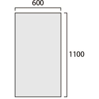VASK用透明アクリル板1.5mm厚 600×1100 常磐精工