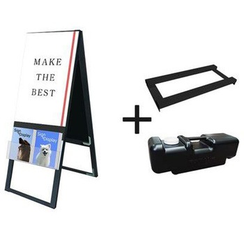 BKCSKU-A2R-3SET ブラックカタログケーススタンド看板 Uタイプ 常磐精工 66973194