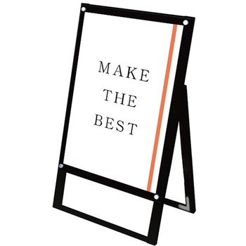 ブラックポスター用スタンド看板 ウエイトアーム・水タンクセット 常磐精工