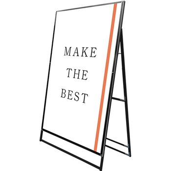 ブラックポスター用スタンド看板 ウエイトアーム・水タンクセット 常磐精工