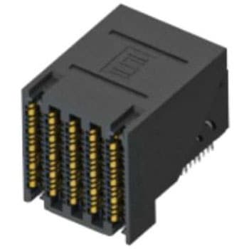 バックプレーンコネクタ メス 4ペア 極 ライトアングル 1セット 25個入 SAMTEC
