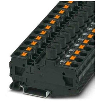 ヒューズ付きDINレール端子 PTシリーズ 10A 1袋 25個入 フエニックス・コンタクト