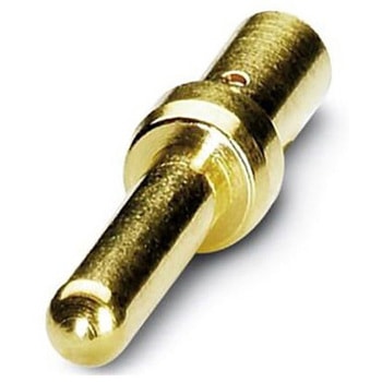 ピン・ソケットコンタクト オス サイズ：1mm 圧着端子 1袋 100個入 フエニックス・コンタクト