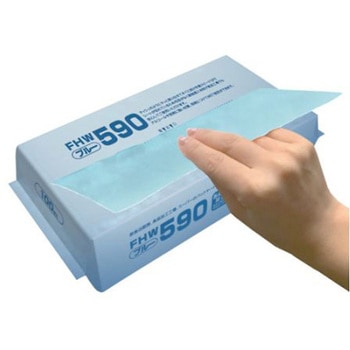 フジハンディワイパー ブルー 1箱 100枚入 フジナップ