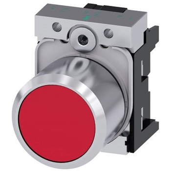プッシュボタン SIRIUS ACT モーメンタリ 赤 SIEMENS