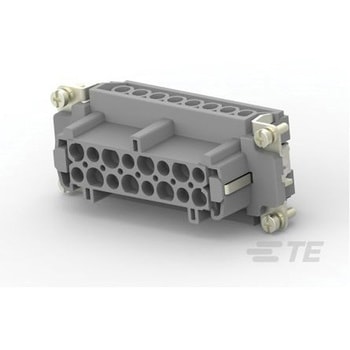 ヘビーデューティパワーコネクタ HDC HE シリーズ メス 16極 16A 500 V 1箱 5個入 TE CONNECTIVITY
